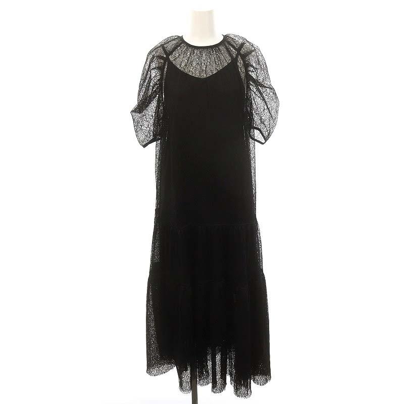 アメリヴィンテージ MEDI MELON TULLE LAYERED DRESS ドレス