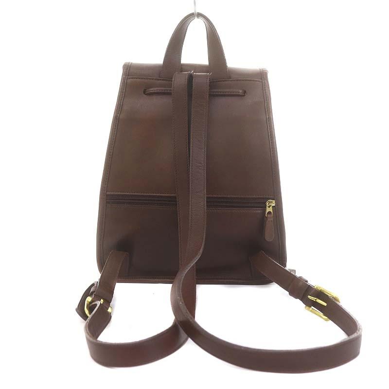 コーチ COACH リュックサック レザー 茶色 ブラウン 9791 /SR 