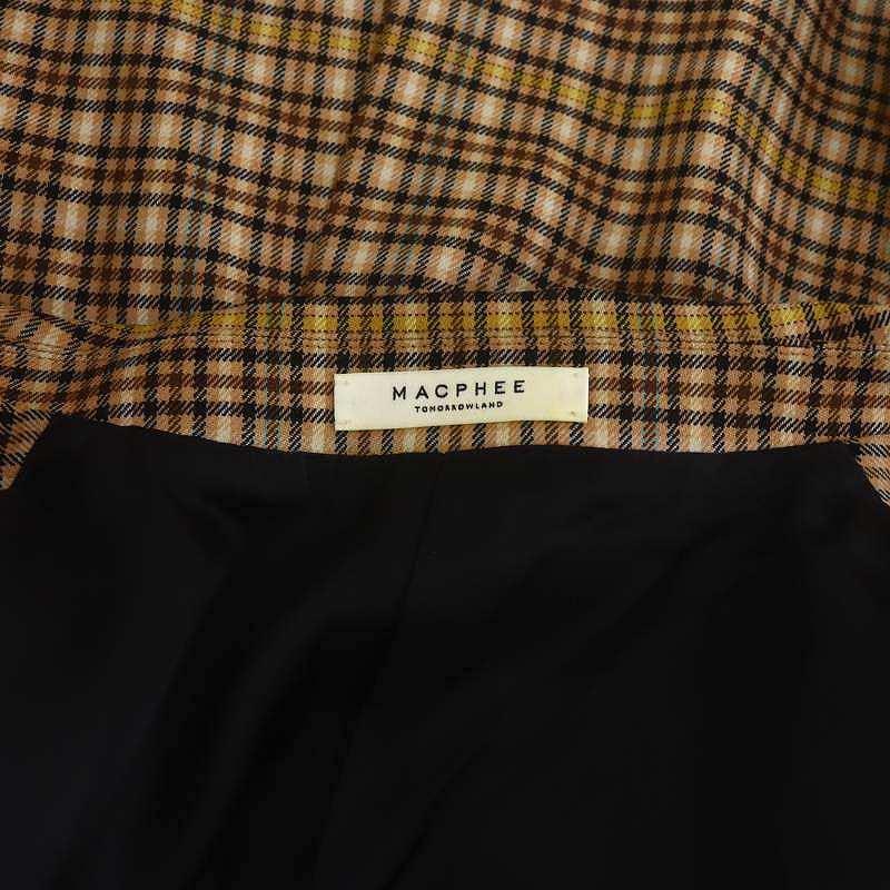 マカフィー MACPHEE トゥモローランド 23AW ウールストレッチダブル