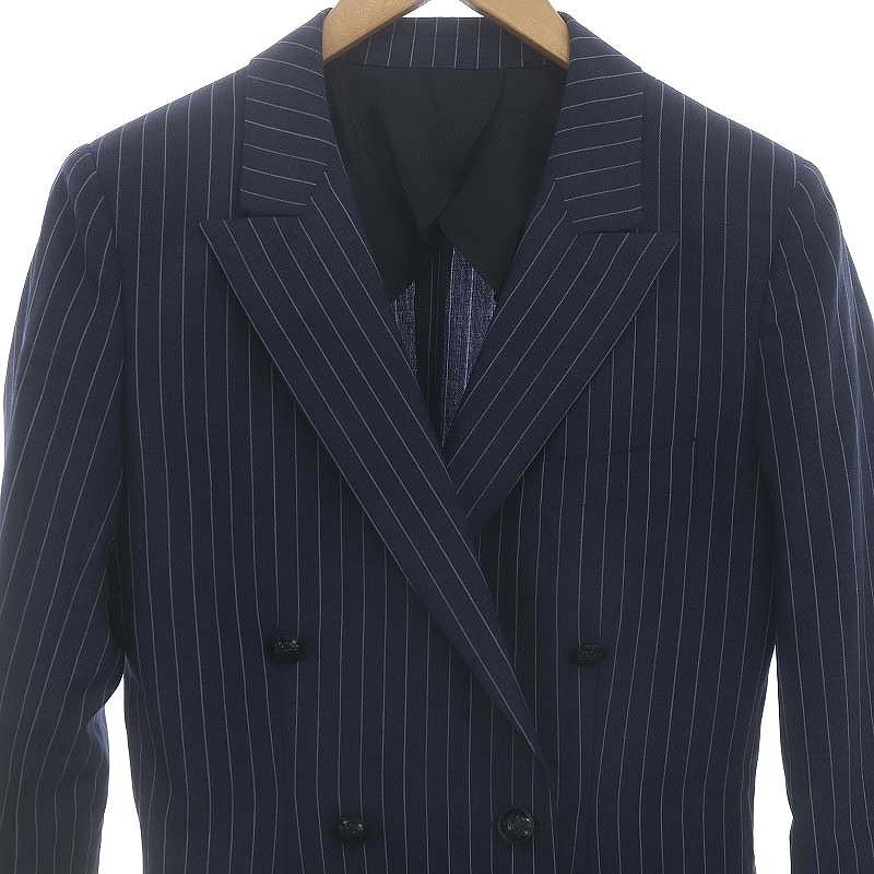 ヴェルメイユ パー イエナ VERMEIL par iena TOPネイビーストライプ