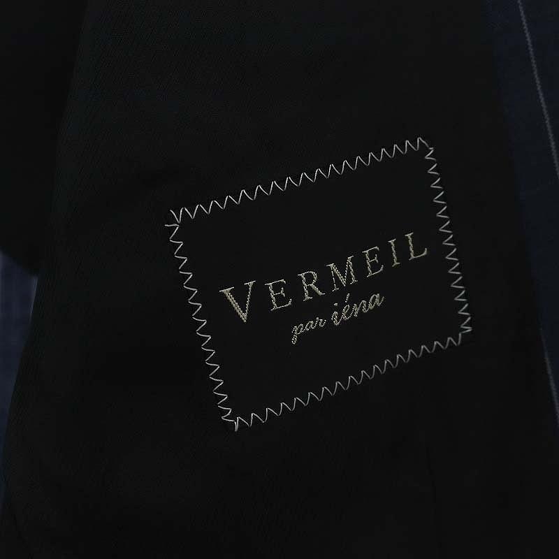 ヴェルメイユ パー イエナ VERMEIL par iena TOPネイビーストライプ