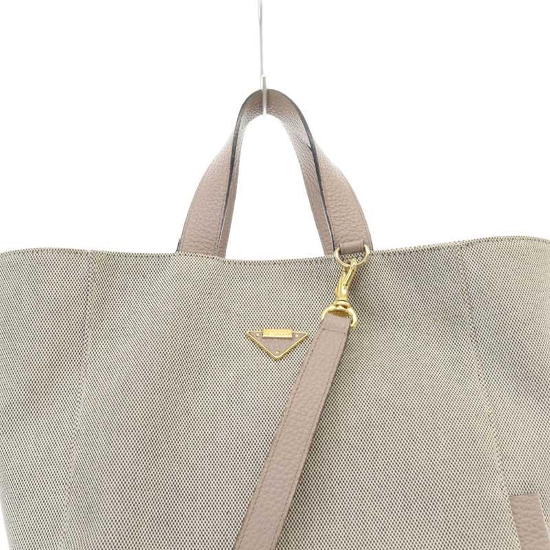 イアンヌ IANNE エクラン 2way キャンバス トートバッグ ハンドバッグ  