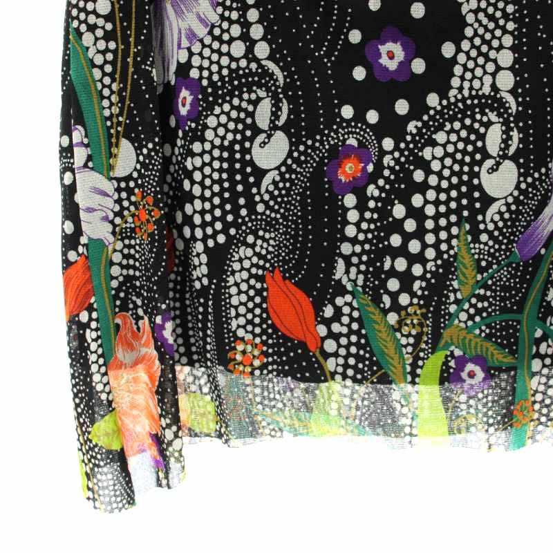 ヴィヴィアンタム VIVIENNE TAM 花柄 パワーネット スカート タイト 