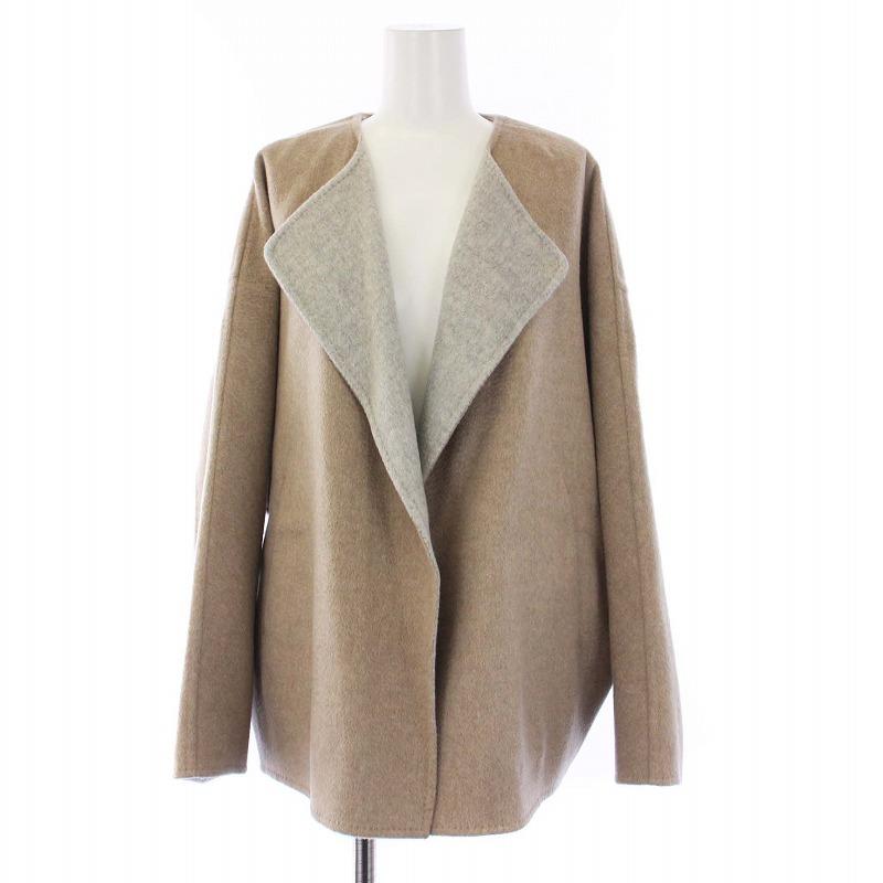 ロロピアーナ カシミヤ ノーカラーショートジャケット ロロピアーナ カシミヤ ノーカラーショートジャケット