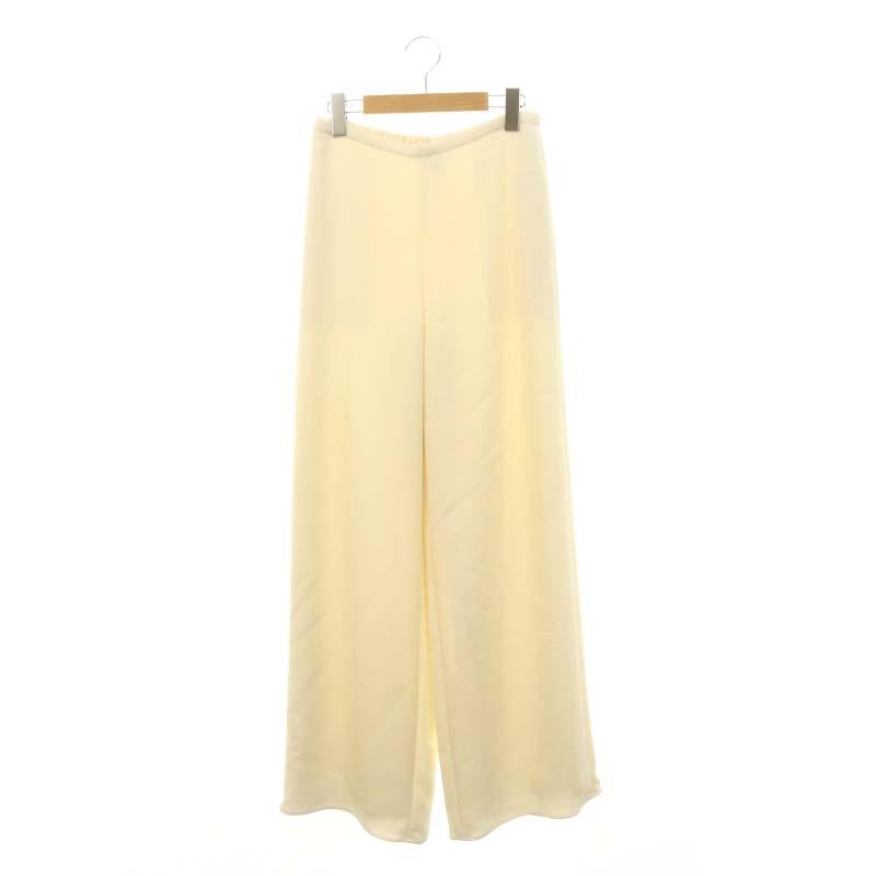 セオリー Theory 23SS OXFORD CREPE WIDE LEG PO HZ ワイドパンツ 