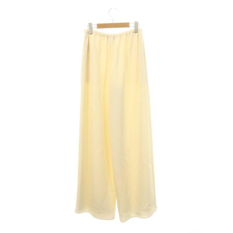 セオリー Theory 23SS OXFORD CREPE WIDE LEG PO HZ ワイドパンツ 