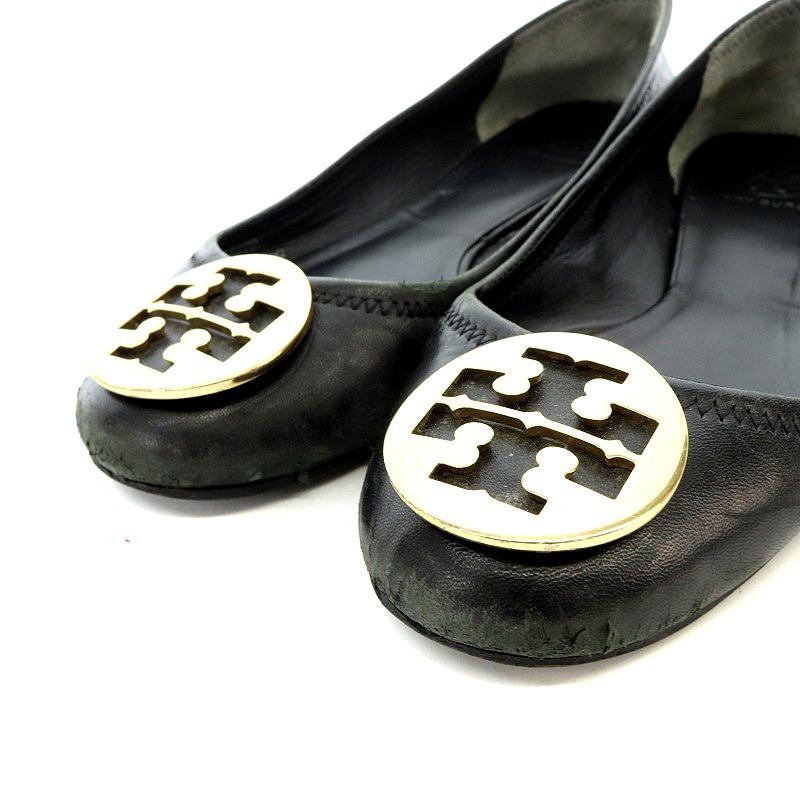 Tory Burch Gigi Ballet パテントレザー 黒 サイズ6