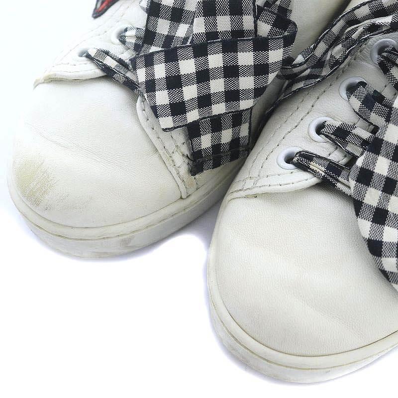 miu ミュウミュウ miumiu ワッペン ローカットスニーカー シューズ 