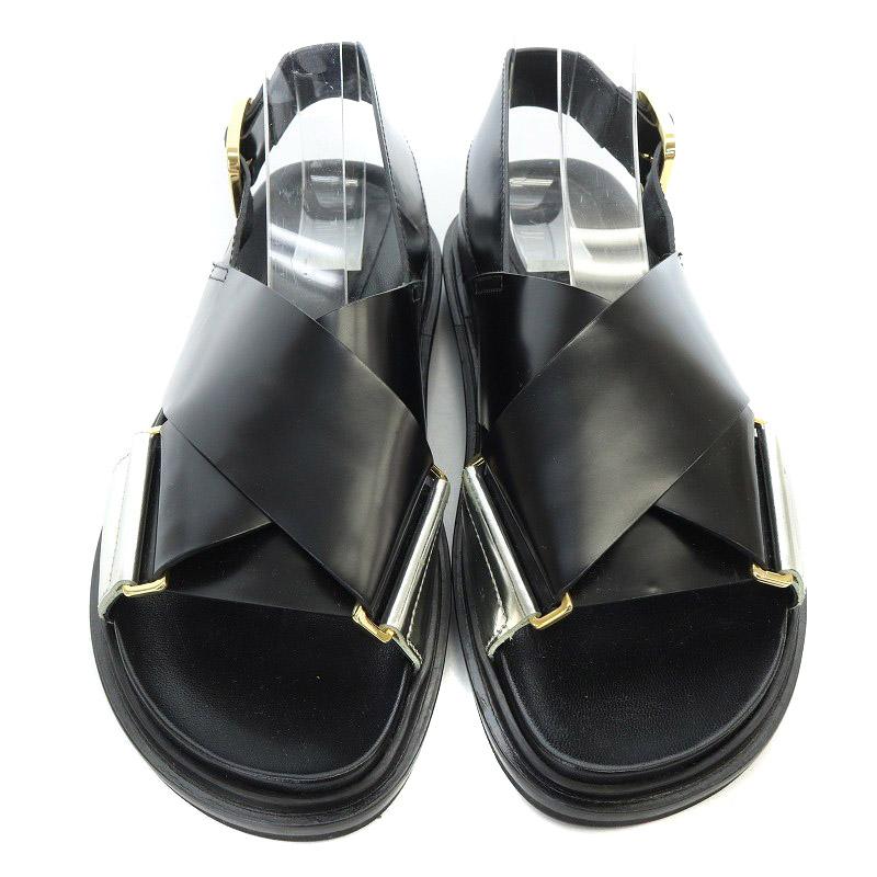 マルニ MARNI フスベット FUSSBETT SANDAL サンダル レザー ストラップ 