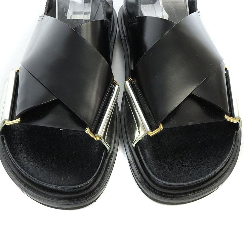 MARNI マルニ フスベット FUSSBETT SANDAL サンダル レザー ストラップ  