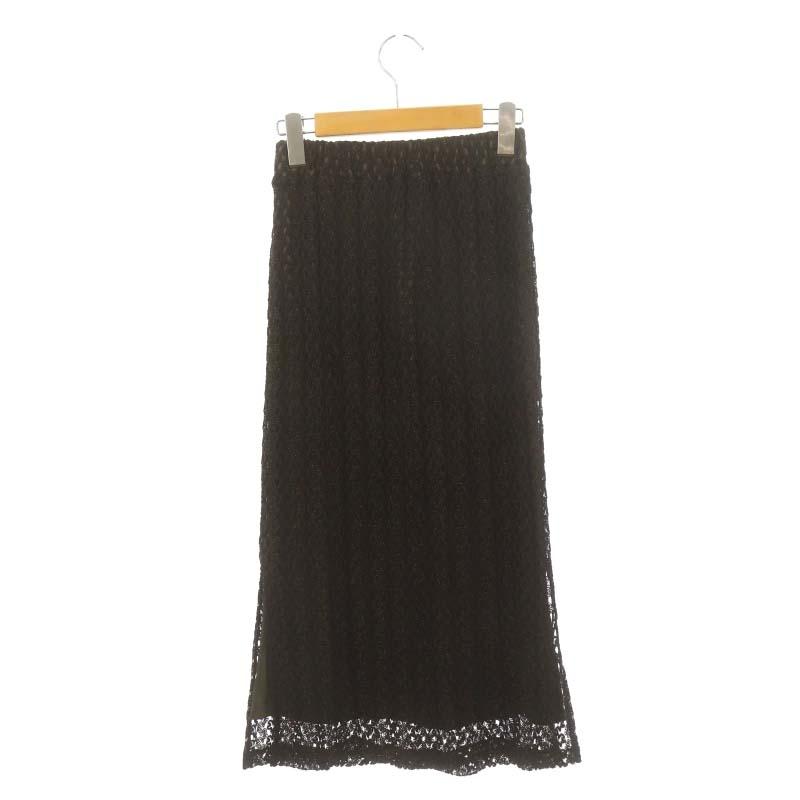 アメリヴィンテージ Ameri VINTAGE ラメ レース タイトスカート 