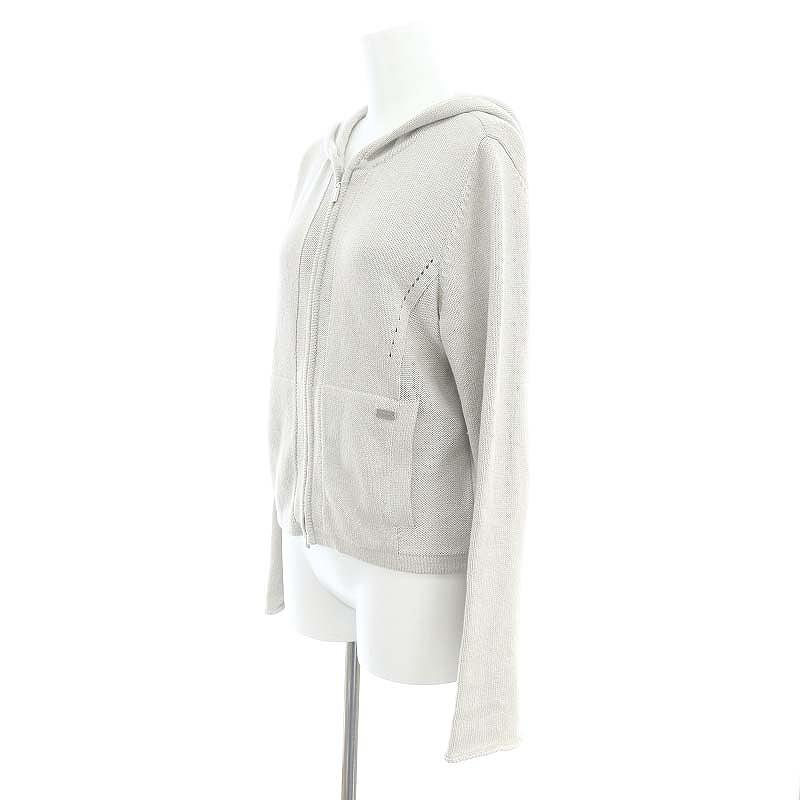 FOXEY ウールリブニットパーカー40