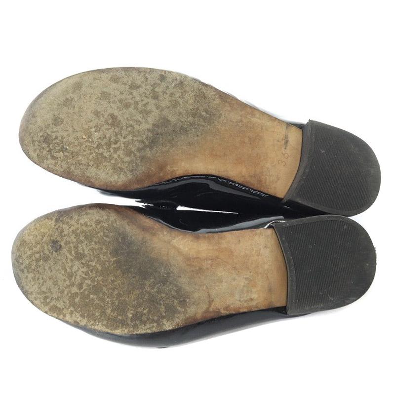Repetto】エナメルブラック36/22.7