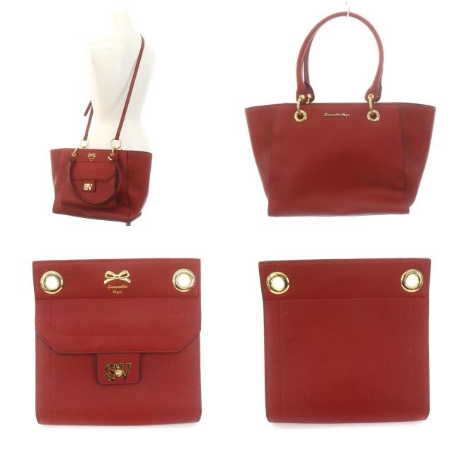 サマンサベガリボン付2WAYトートバッグ 