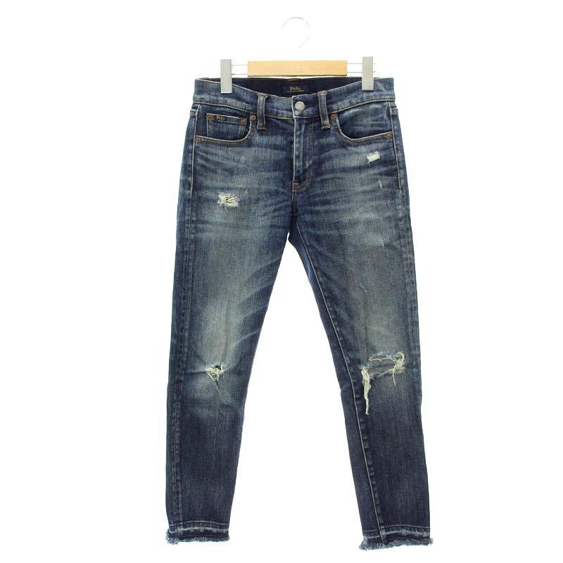【新品】POLORALPH LAUREN TOMPKINSスキニージーンズ26 新品】POLORALPH LAUREN TOMPKINSスキニージーンズ26
