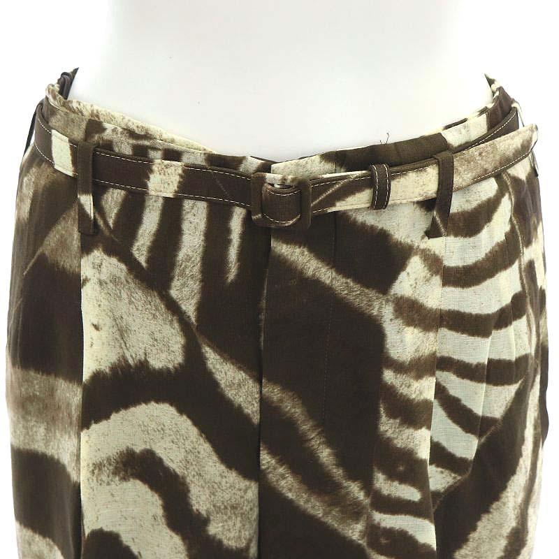 Ralph Lauren パープルレーベルリネン ガウチョパンツワイドパンツ0