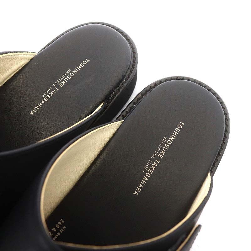 未使用品 トシノスケタケガハラビューティフルシューズ DOUBLE BELT  