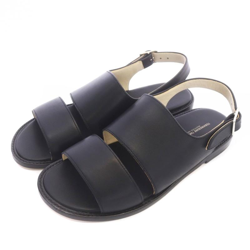 トシノスケタケガハラ ビューティフルシューズ サンダル 提げ 23.5cm 黒 