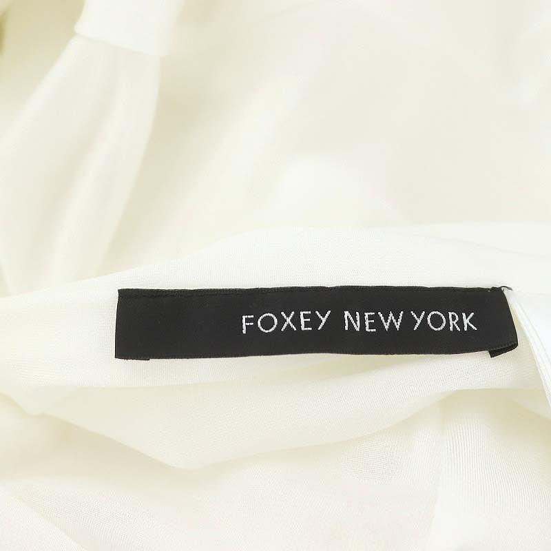 フォクシーニューヨーク FOXEY NEW YORK 襟付き ノースリーブ 