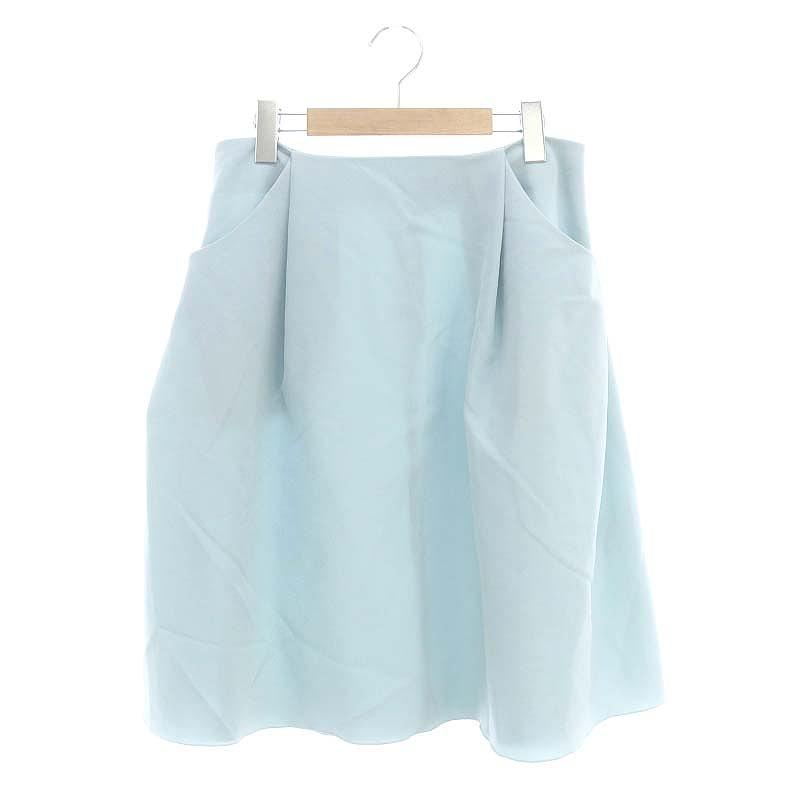 フォクシーニューヨーク FOXEY NEW YORK イリプスフレア スカート ひざ 
