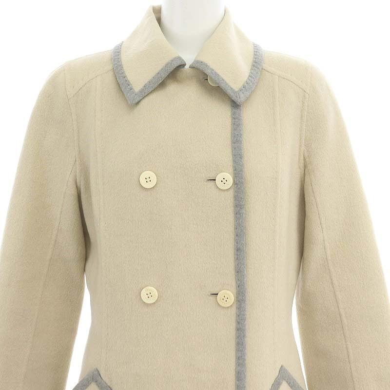 高級★Harrods ハロッズ アンゴラ カシミヤ ロングコート 未使用】ハロッズ アンゴラ ウール カシミヤミックス 高級ロングコート