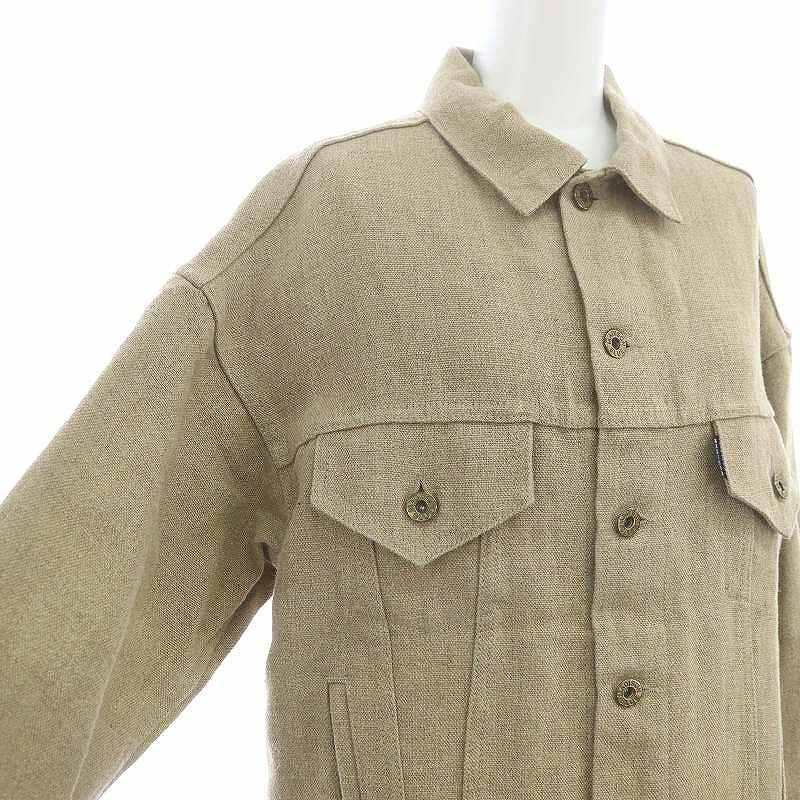 マディソンブルー MADISONBLUE シャツジャケット ステンカラー リネン  