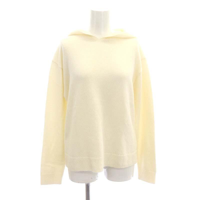 セオリー Theory 23AW Lana Cash Slim Hoodie ニットフーディ セーター 