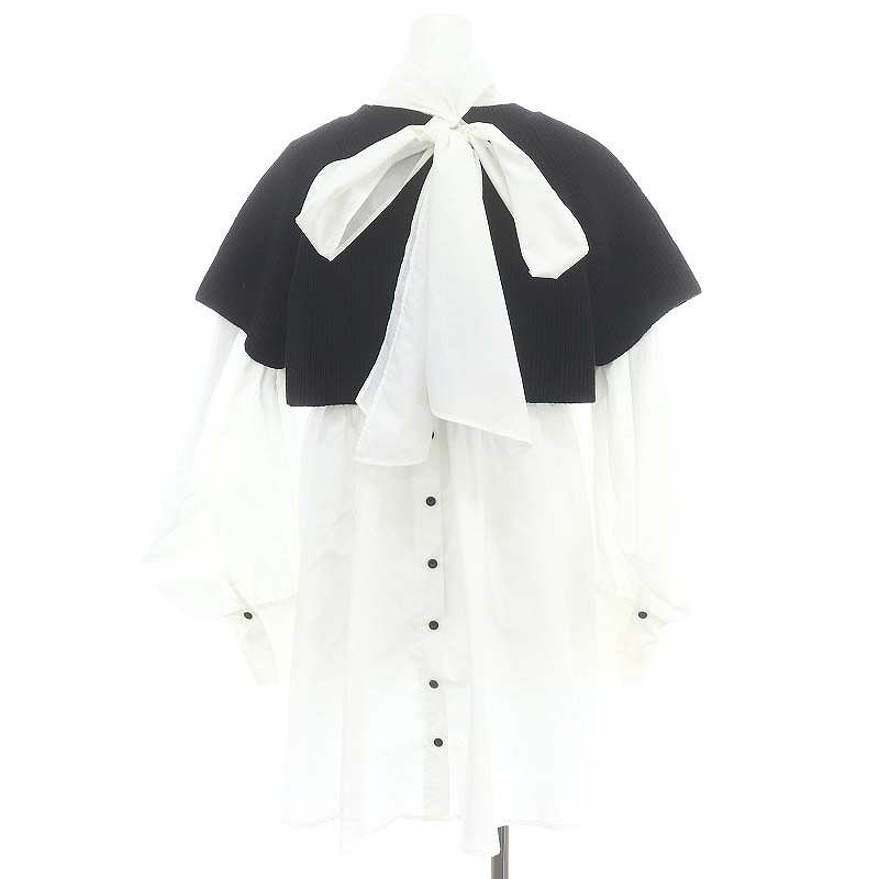 ココディール COCO DEAL ショートニット×ボウタイギャザー ココディール COCO DEAL ショートニット×ボウタイギャザー