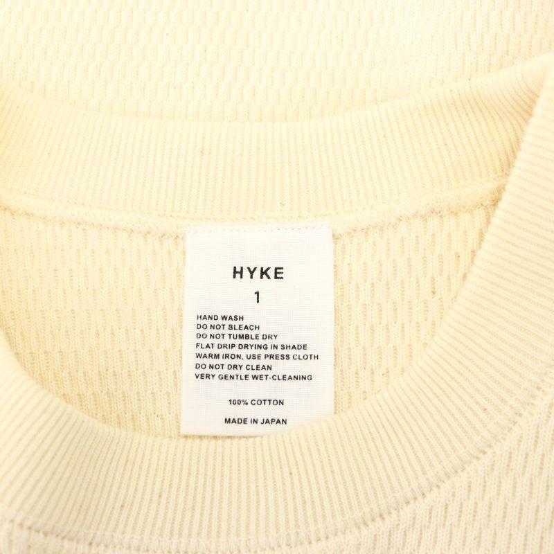 ハイク HYKE ビッグサイズサーマルプルオーバー カットソー 長袖 1 
