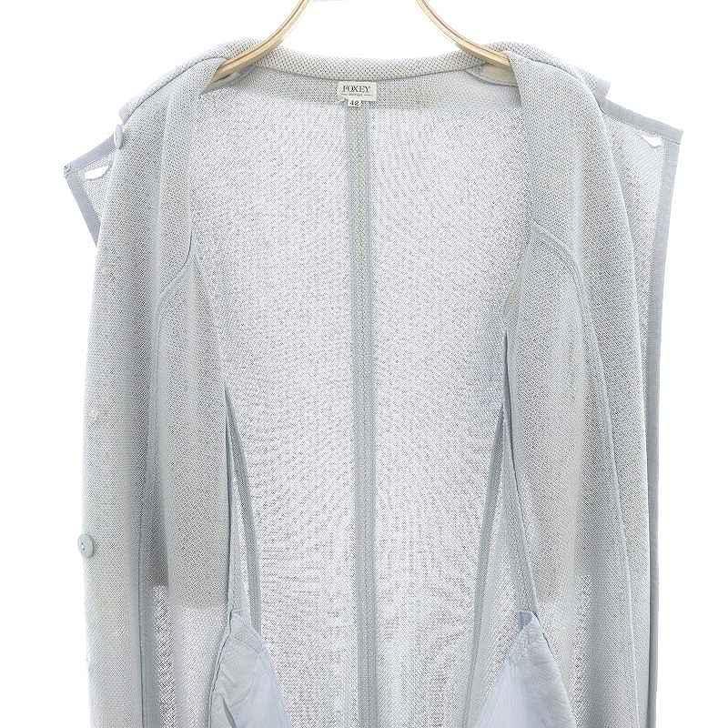 フォクシー ブティック FOXEY BOUTIQUE スプリングコート ロング 七分  