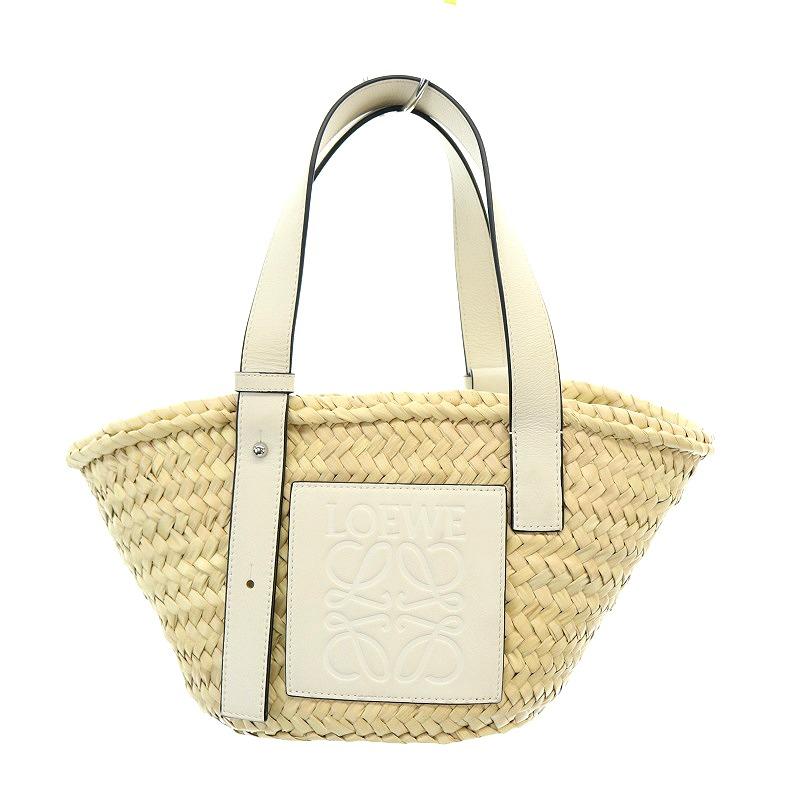 ロエベ LOEWE アナグラム バスケットバッグ スモール かごバック 
