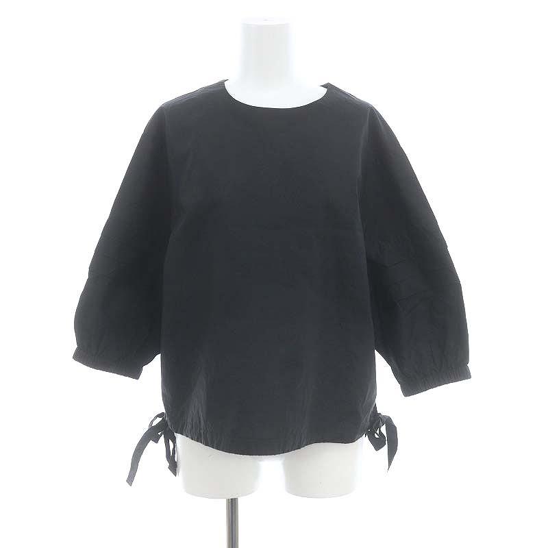 theory luxe セオリーリュクス 24SS Bendom Quesia 裾リボン シャツ 