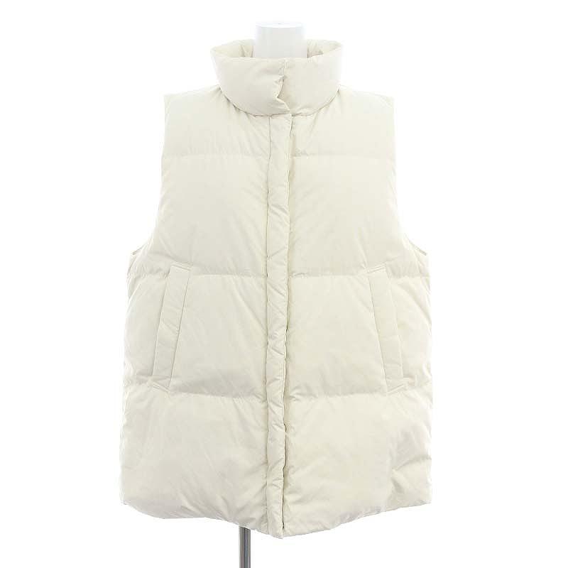 イエナ IENA 23AW LIMONTA ダウンベスト ジップアップ 白 ホワイト /DF  