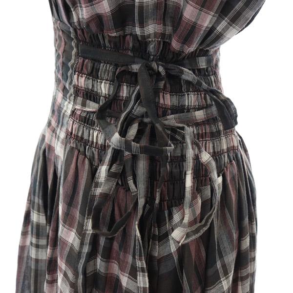 Apuweiser-riche アプワイザーリッシェ 22AW マドラスチェックプリーツ  