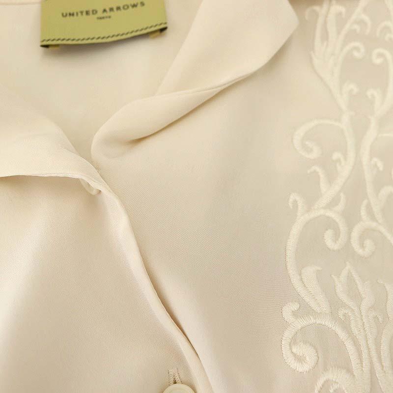 UNITED ARROWS ユナイテッドアローズ UGMSC 刺繍 オープンカラー