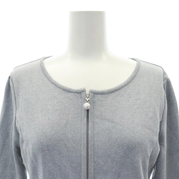 ☆新品☆Rene☆長袖 チュニック トップス☆36☆グレー☆