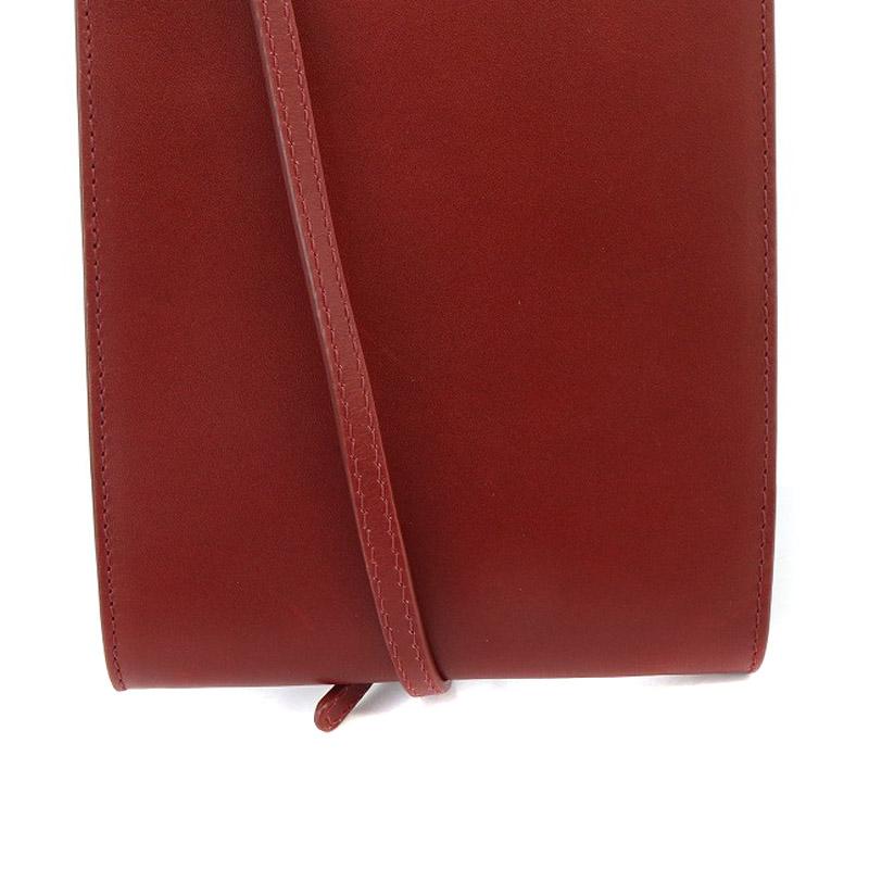 A.P.C. アーペーセー Jamie ショルダーバッグ レザー ロゴ 赤 レッド  