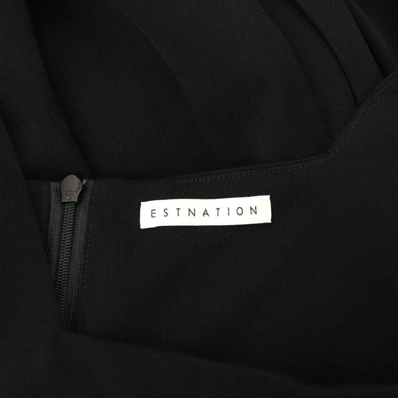 【美品】23年モデル　ESTNATION オールインワン ノースリーブ　M相当 エストネーション ESTNATION 23AW ESSENCEOFLUXURY