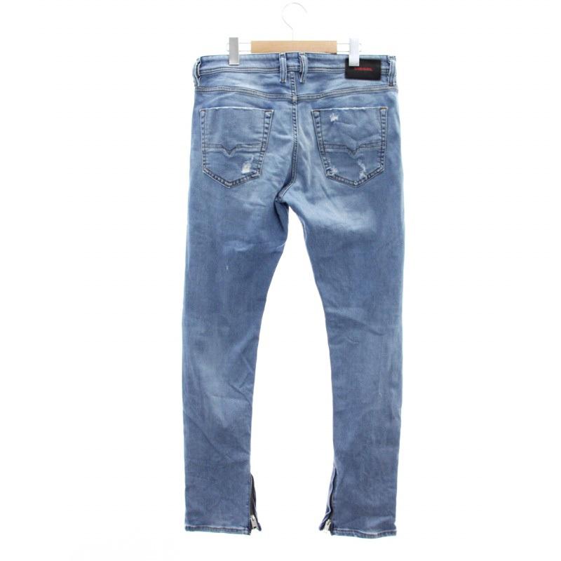 DIESEL ディーゼル DEEP ZIP ダメージ加工 デニムパンツ ジーンズ 