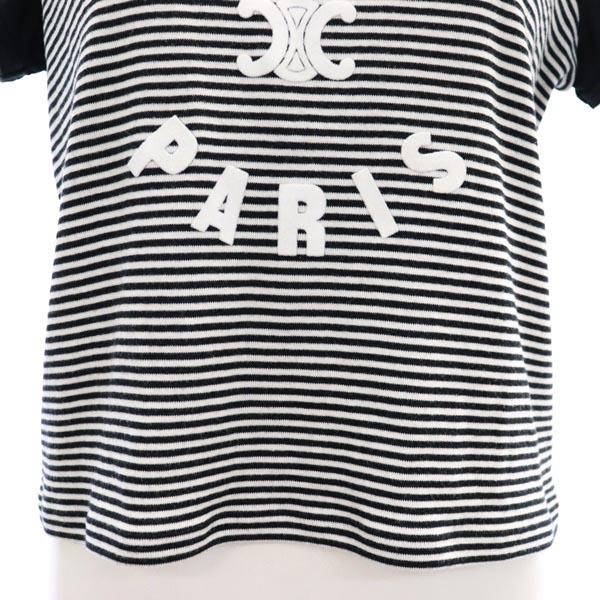 CELINE セリーヌ 24AW TRIOMPHE T-SHIRT IN COTTON JERSEY Tシャツ 