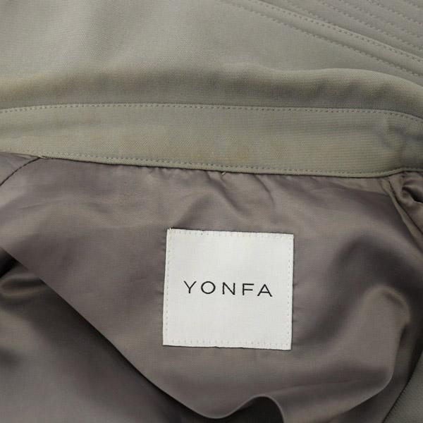 ヨンファ YONFA トレンチコート スプリングコート ロング ベルト付き S 