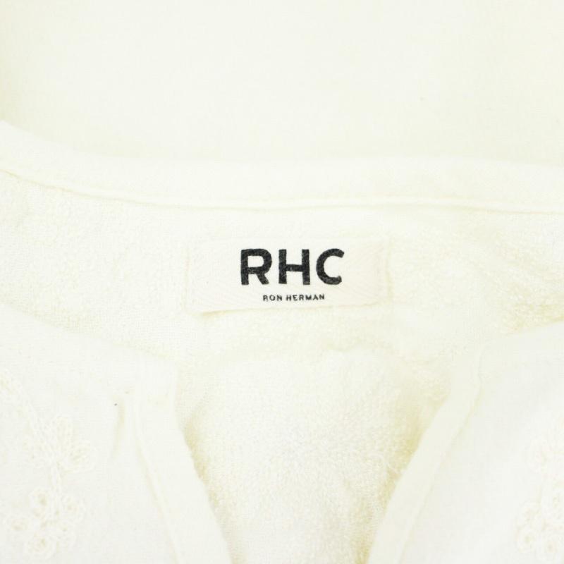 RHC ロンハーマン チュニック RHC Ron Herman ロンハーマン ガーゼ素材カフタンワンピース ネイビー