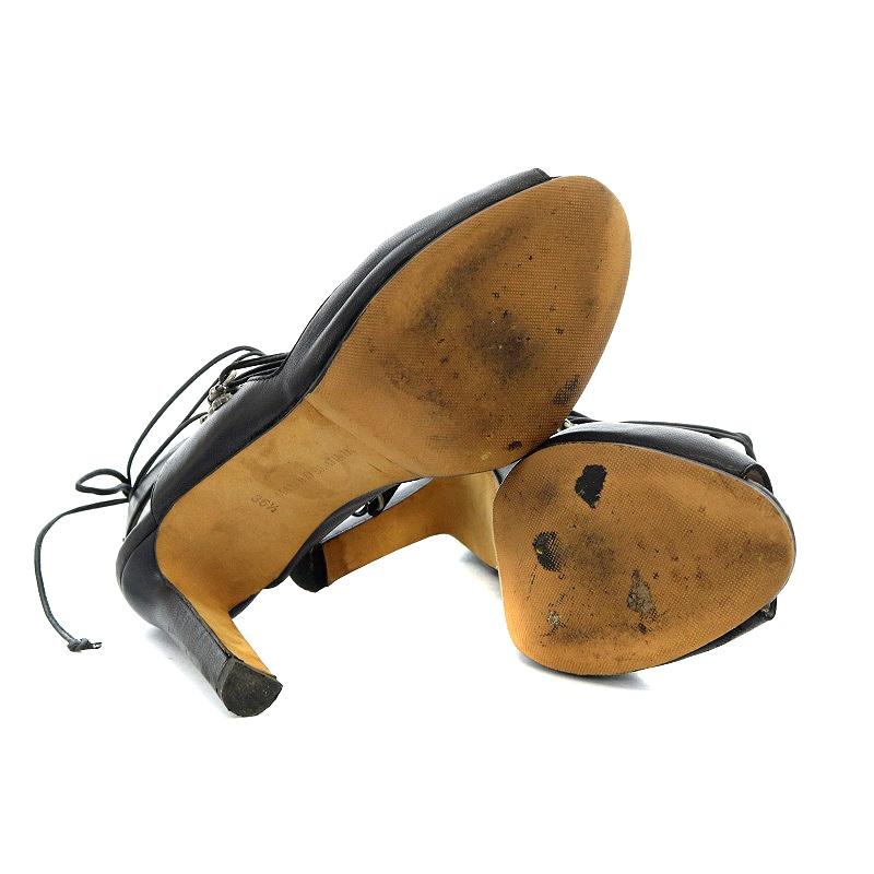 マノロブラニク MANOLO BLAHNIK レースアップサンダル ハイヒール  