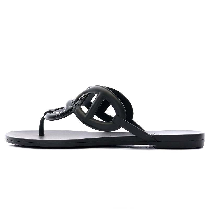 【新品】エルメス　エジェリー　ビーチサンダル　38 ジェーヌダンクル HERMES 未使用品 エルメス Egerie トングサンダル ビーチ