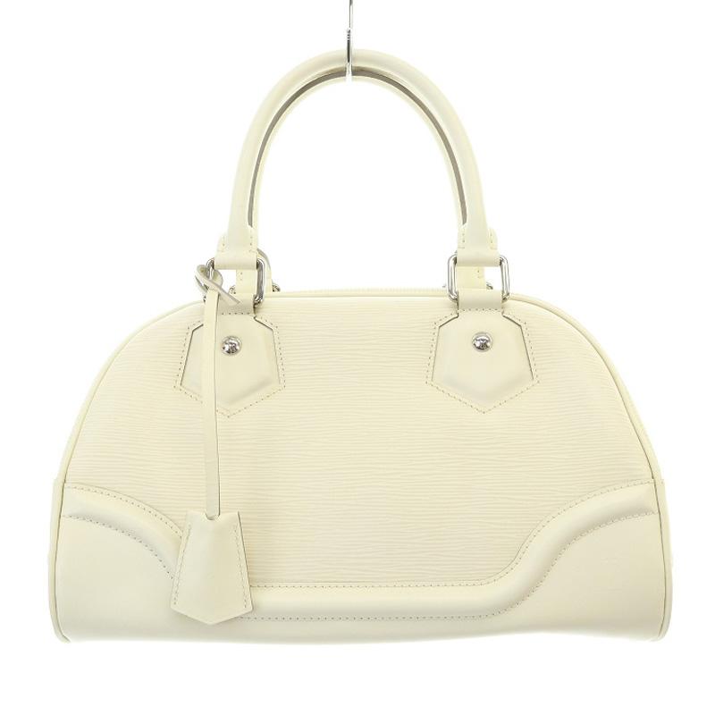 希少 LOUIS VUITTON ルイヴィトン バッグ エピ 白 M50045 希少 LOUIS