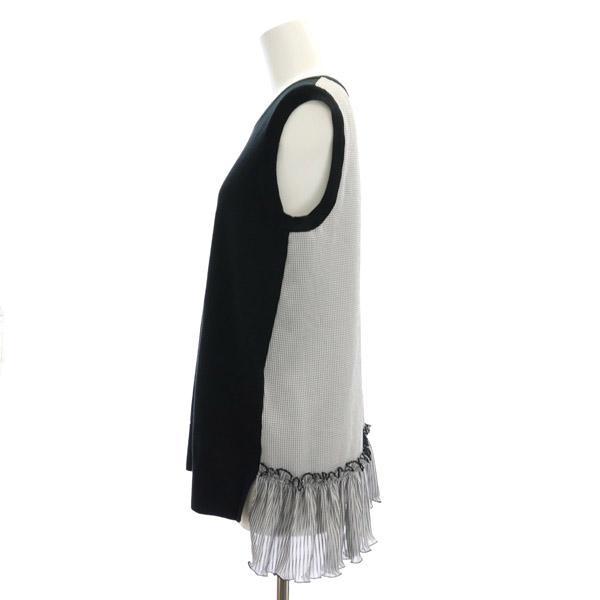 アディアム ADEAM イベリスニットトップス カットソー ノースリーブ  