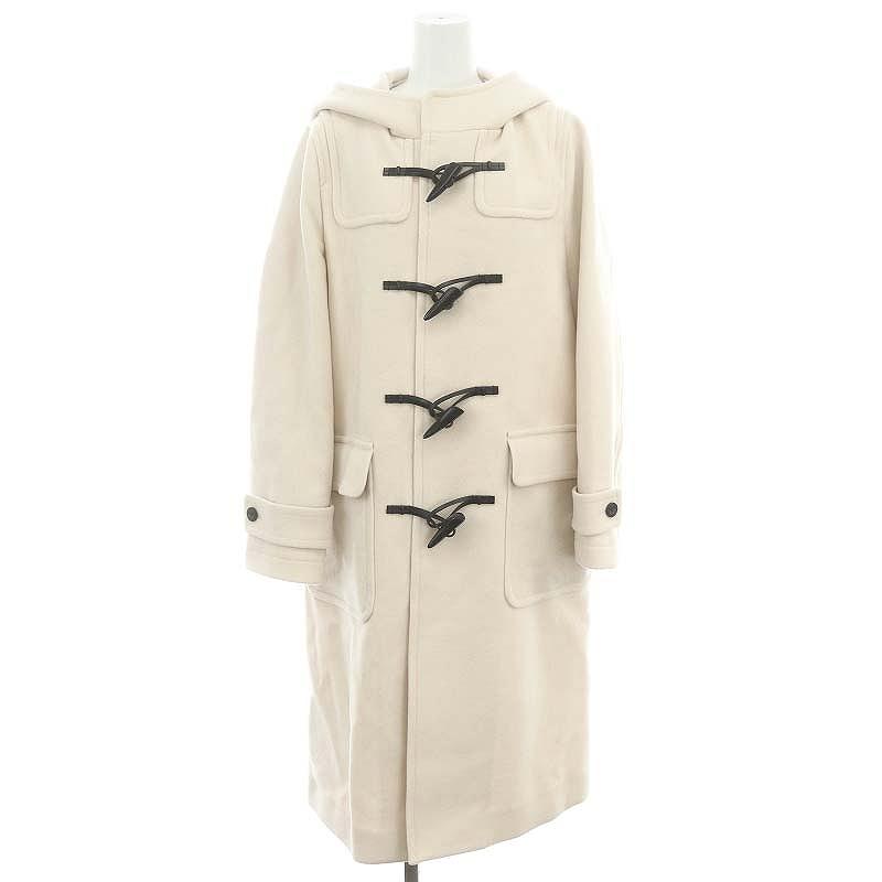 トゥモローランド/MACPHEEダッフルコートホワイト マカフィー トゥモローランド ダッフルコート ロングコート 白