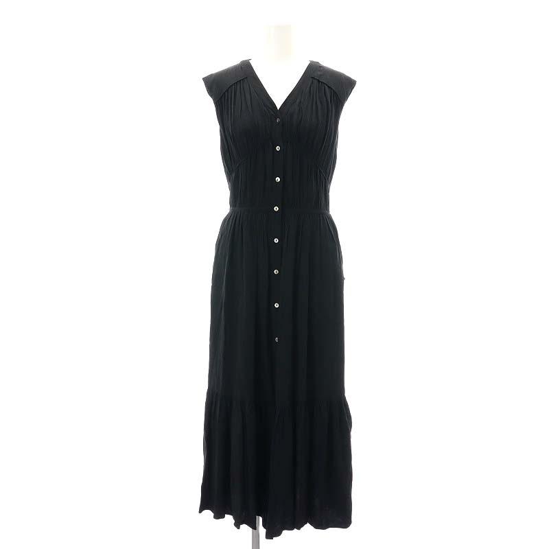 カーサフライン CASA FLINE ノースリギャザーティアードドレス  