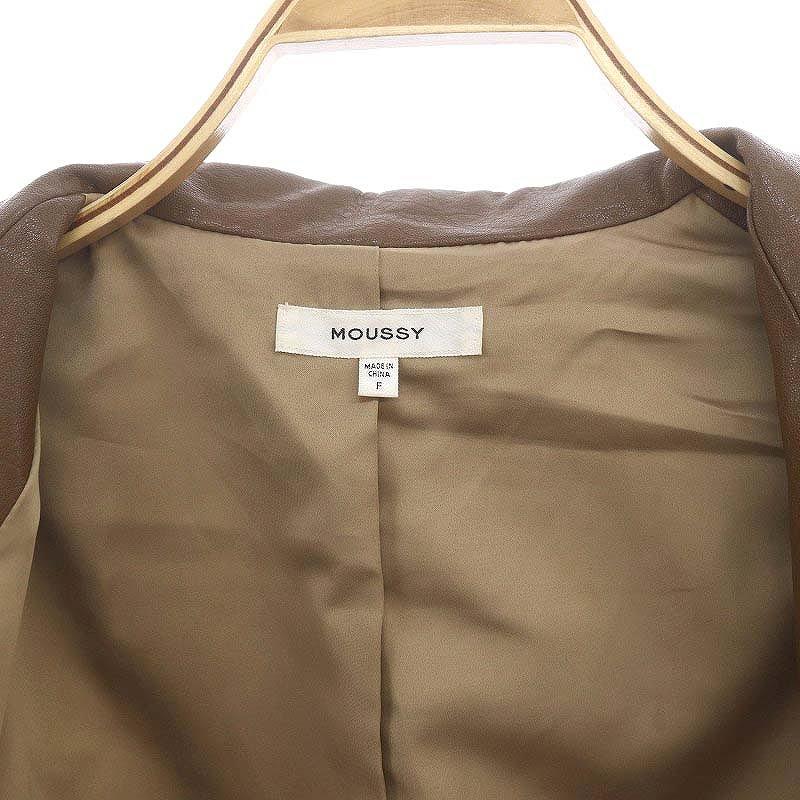 MOUSSY（マウジー） MOUSSY VINTAGE LIKE F/LEATHER フェイクレザー