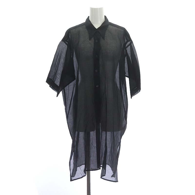 ドリスヴァンノッテン DRIES VAN NOTEN コットンシルクボイルシャツ 